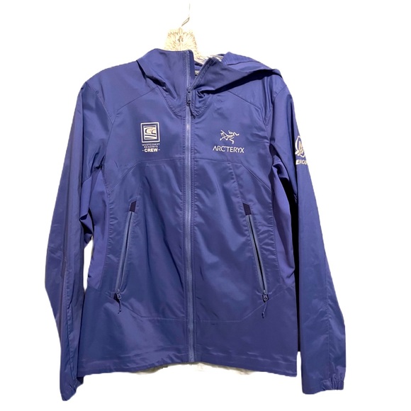 Arc'teryx Women’s Tenquille Hoody Jacket M Purple Blue - Picture 1 of 10